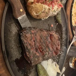 My arrachera steak looks nothing like the picture in the menu. Oh well.