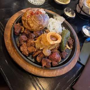 Bone marrow and tenderloin tacos