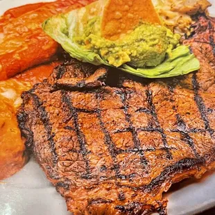 Sirloin steak Tampiquena