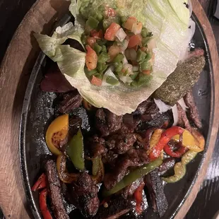 Grilled Steak Fajitas