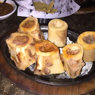 Bone Marrow appetizer.