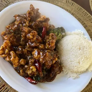 General tso beef