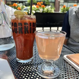 Bloody Mary &amp; Grapefruit Mimosa