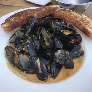 Curry Mussels