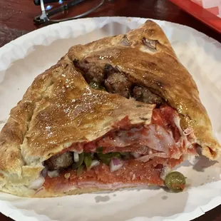 Large calzone