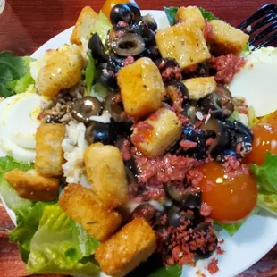 One trip salad. There are good options to choose from.