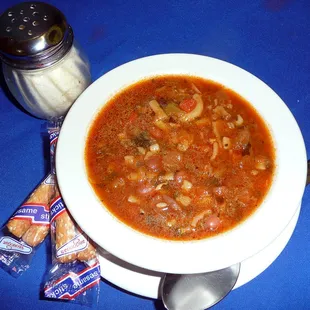 Homemade Minestrone Soup
