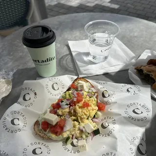 Fresh Veggie Avocado Toast