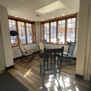 Indoor seating