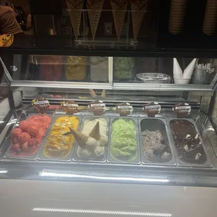 Gelato flavors