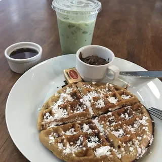 Strawberry Nutella Waffle