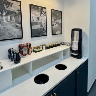 Every corner of the cafe was spotless!