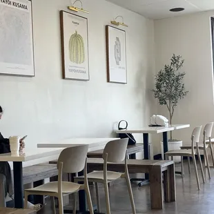 Inside seating and decor