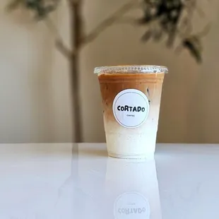 Spanish Latte with oat milk