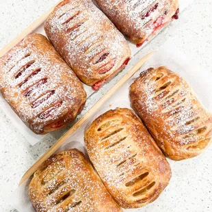 Strawberry croissant