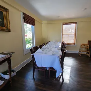 Inside seating