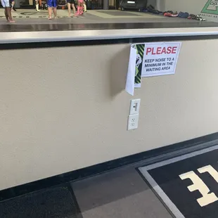 inside the building beginning of class.