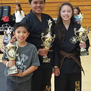 Cortez kids always bring home the bacon.