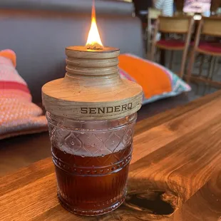 Palo Santo smoked cocktail