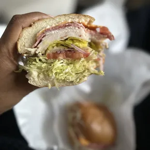 Make your own (turkey &amp; salami)