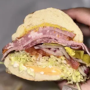 Italian Cuts Sandwich
