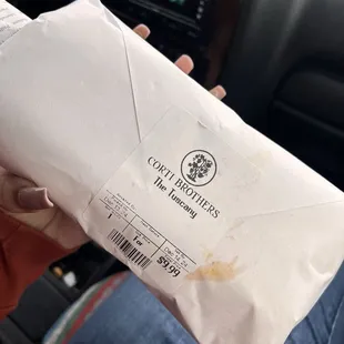 The Tuscany sandwhich