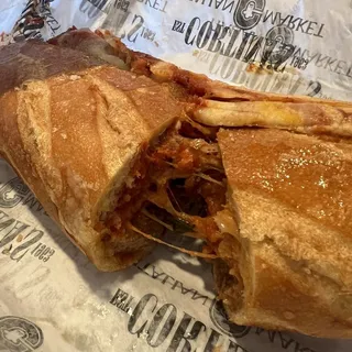 10" Meatballs with Cheese Sandwich