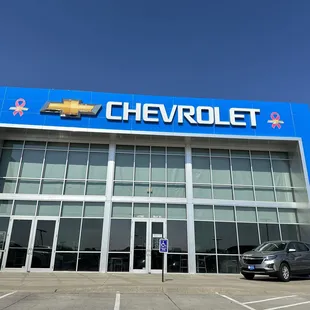 The dealership the cafe is housed in