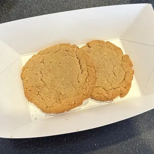 The peanut butter cookies!