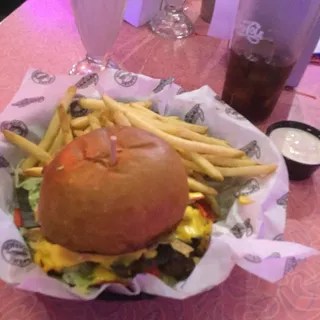 Macho Nacho Burger