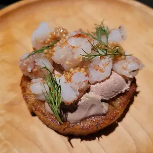 Rock Shrimp Toast