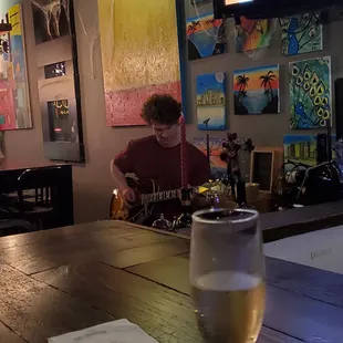 Live music on Fridays