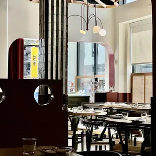 Nice sunny dining area