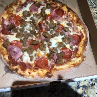 Meat pizza