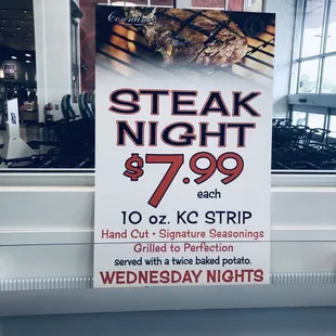 Steak nite