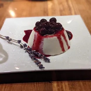 Lavender Panna Cotta