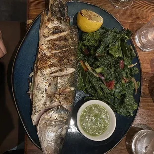Bronzino Grigliato E Farcita*