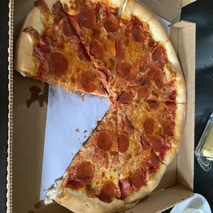 Pepperoni pizza