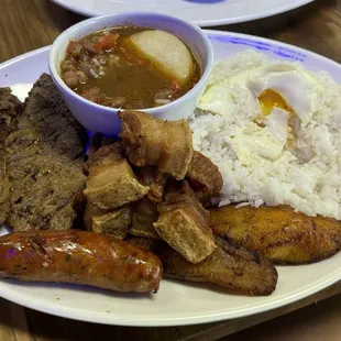 Bandeja paisa. Delicious!