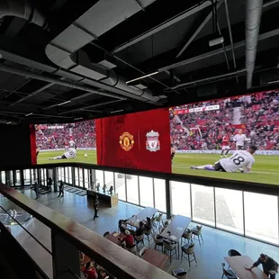 The Hall in Cosm Dallas on 2nd Floor Club Level