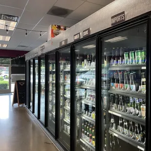 the inside of a grocery store