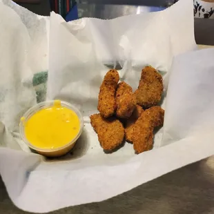 Avocado bites and shredded beef burrito are out of this world. Laid back atmosphere with cool staff &amp; stiff drinks