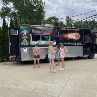 Cosmic burrito serving at party