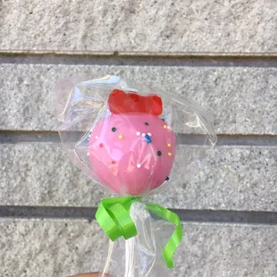 Strawberry &amp; strawberry with a gummy bear!