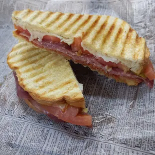 The Italian Grill panini sandwich