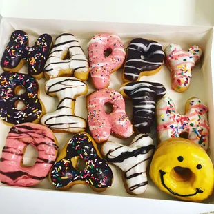 Custom donuts ! Pre order at least 24 hours before!