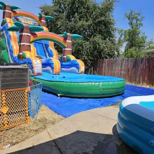 This is the 6th slide I have rented from Cosmic Jumpers.