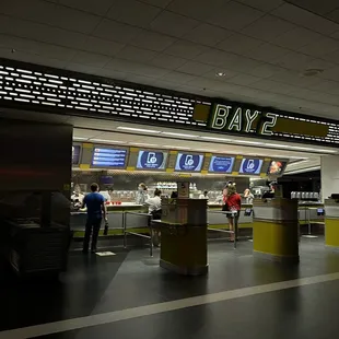 the interior of the restaurant