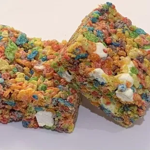 Fruity Pebbles Marshmallow Bars