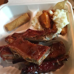 bbq ribs, ribs, food